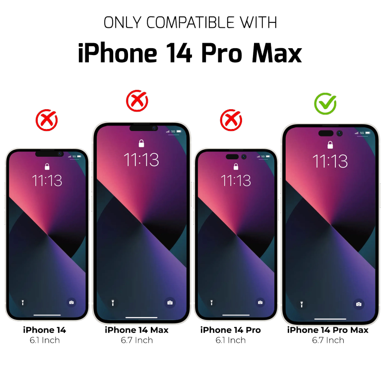 2. iphone 14 pro max glass screen protector