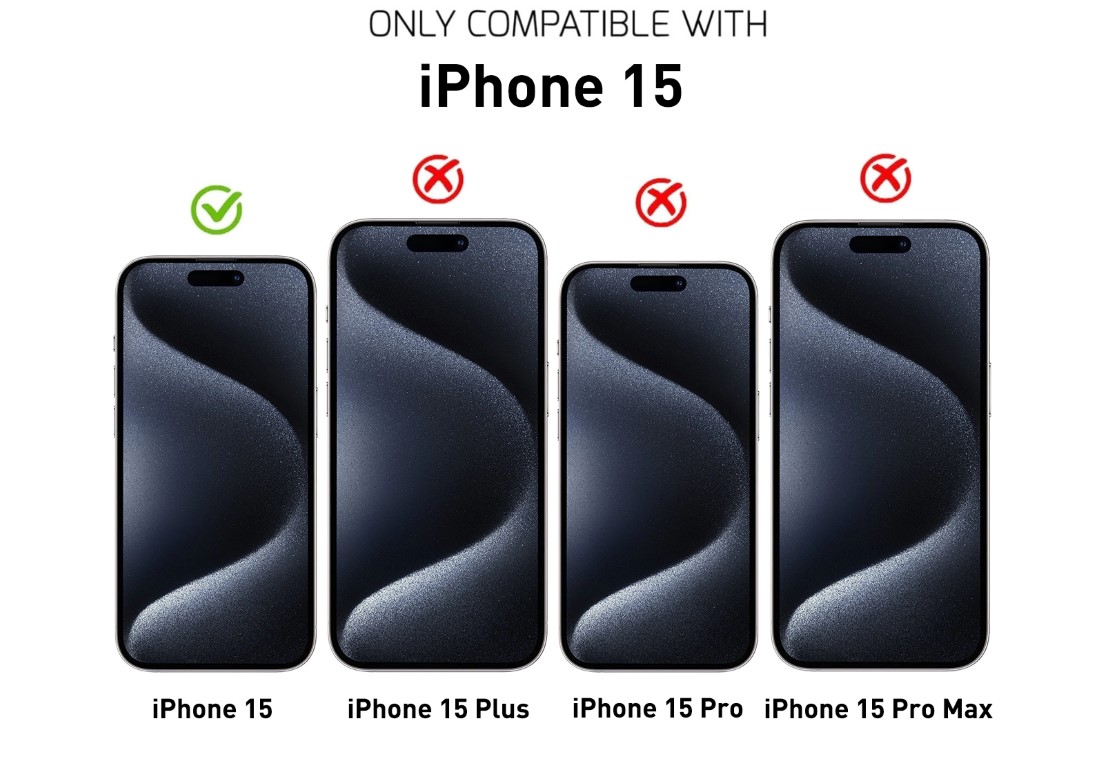 2a. iphone 15 glass screen protector